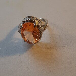 Brand New Fashion Silver topaz Gemstone Ring